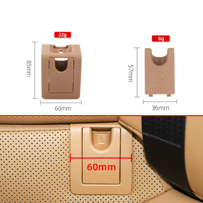 Rear Seat Hook ISOFIX Cover For Lexus ES UX Child Restraint Cover 7373106010C0 Car Rear Seat Hook Buckle Black Brown