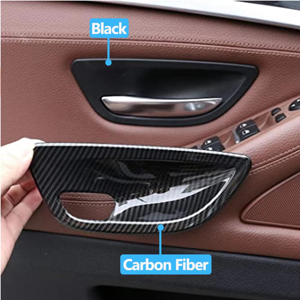 2pcs/4pcs Car Left Right Door Handle Bowl Cover Trim Replacement For BMW 5 Series F10 F11 F18 520i 523i 525i 528i