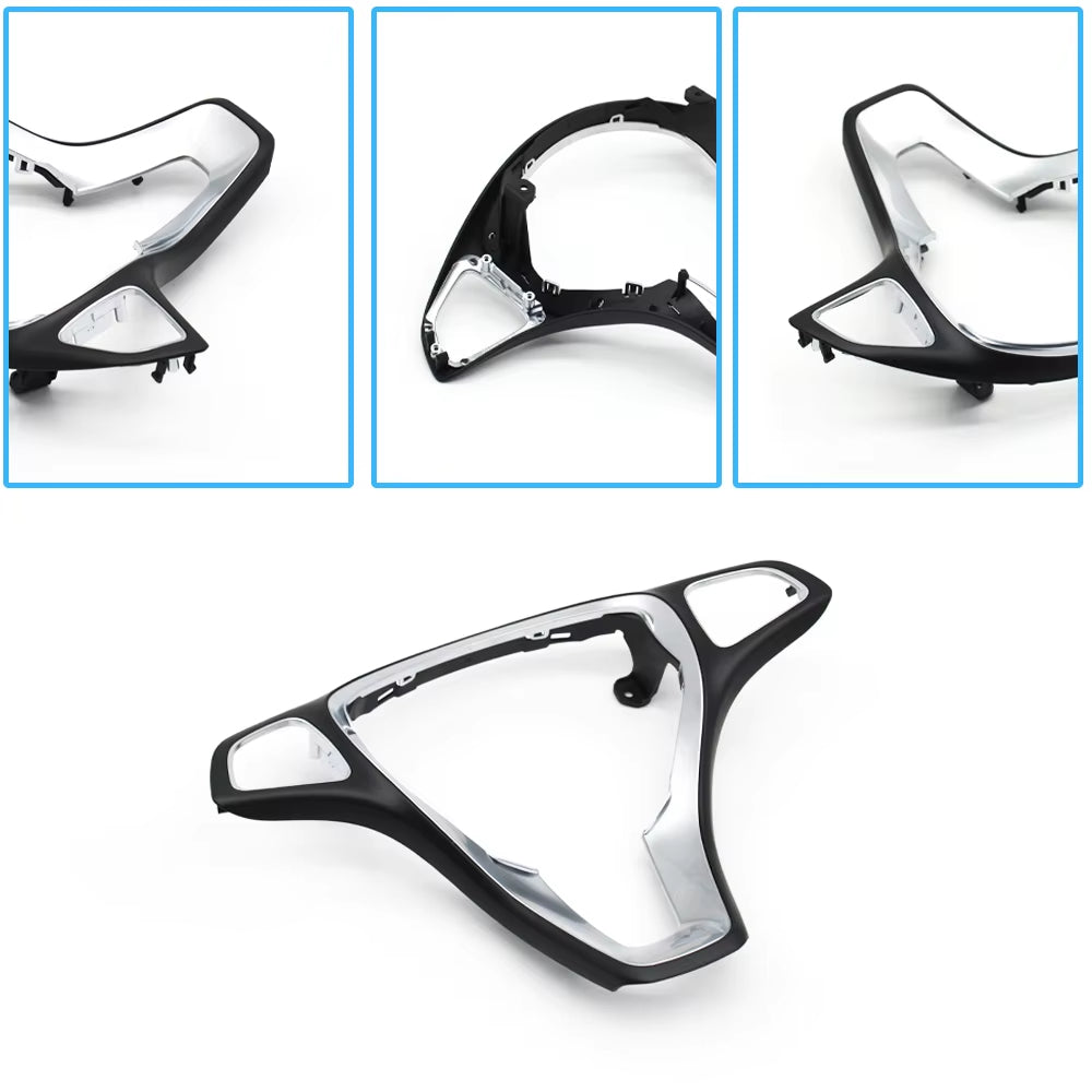 Car Central Armrest Drink Cup Holder Roller Shutter Frame Panel For Mercedes Benz W204 C C180 C200 C