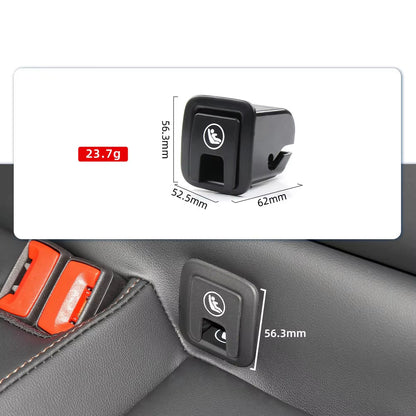 Isofix Cover Cap Child Seat Anchor Base Mount 57D887187A 2GG887233 For VW Tharu 2019-2024 Skoda Karoq 2018-2025