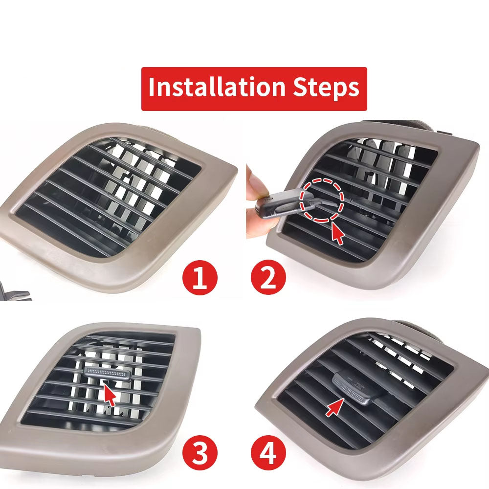 Center Air Duct Vent Air Nozzle Car AC Vent Outlet Tab Clip For Hyundai Verna Solaris Valves for Air Conditioning Nozzle