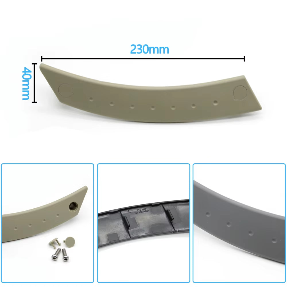 1/2PCS Car Interior Left Right Door Handle Protective Cover Replacement For Volkswagen VW Beetle 1998-2010