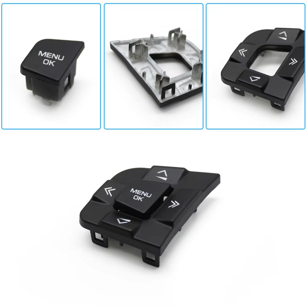 Car Steering Wheel Button Multi Function Control Switch Buttons For Land Rover Discovery Sport For Jaguar XF XE F-PACE 2015-2019