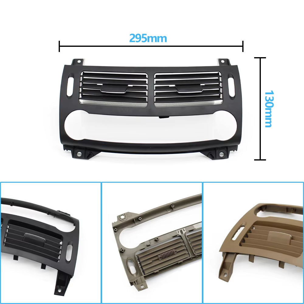 Car Front Dashboard Middle AC Vent Air Vent Grille Panel Cover For Mercedes Benz E Class W211 E280 E350 E320 E63 2118301854