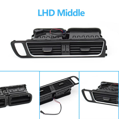 LHD Car Front Dashboard Middle Left Right AC Vent Outlet Grille Assembly For Audi Q5 2009-2018 8R1820951 8R1820901 8R1820902