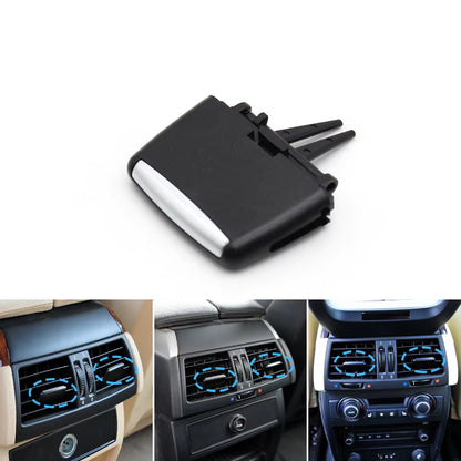 Car Front Rear Air Conditioning AC Vent Grille Slider Tab Clip Repair Kit For BMW X5 X6 E70 E71 64229220101