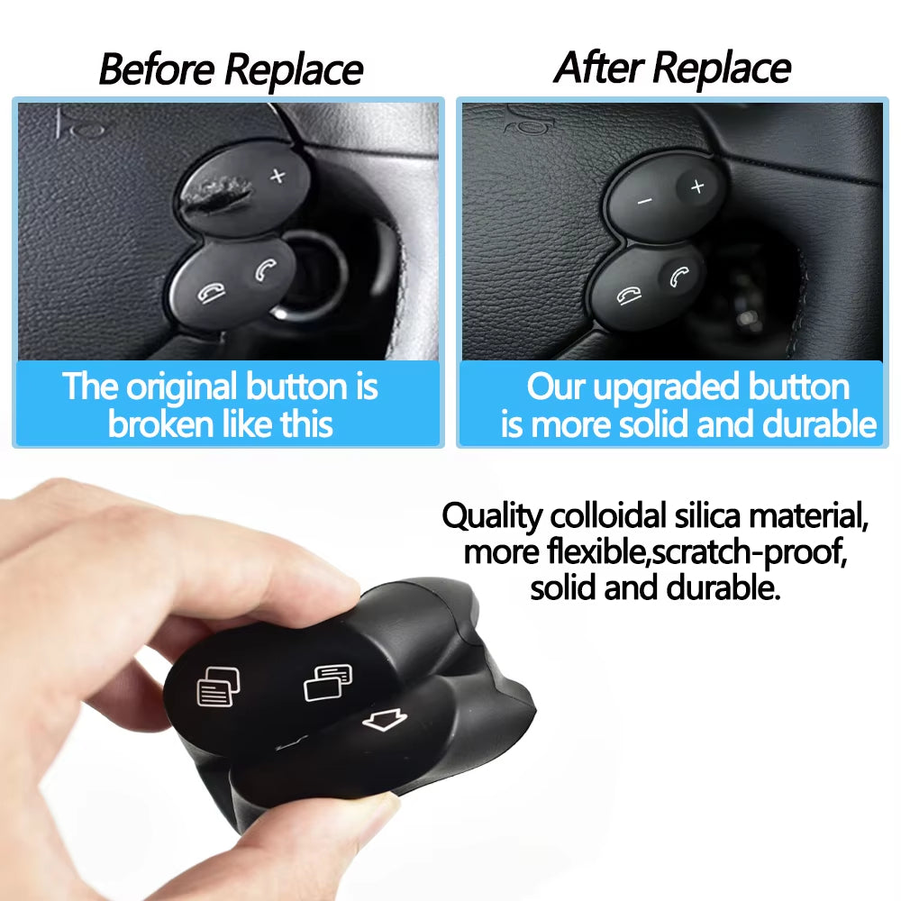 Car Left Right Multi-Function Steering Wheel Switch Control Buttons For Mercedes Benz E G CLS W211 W463 W209 W219 2308202310