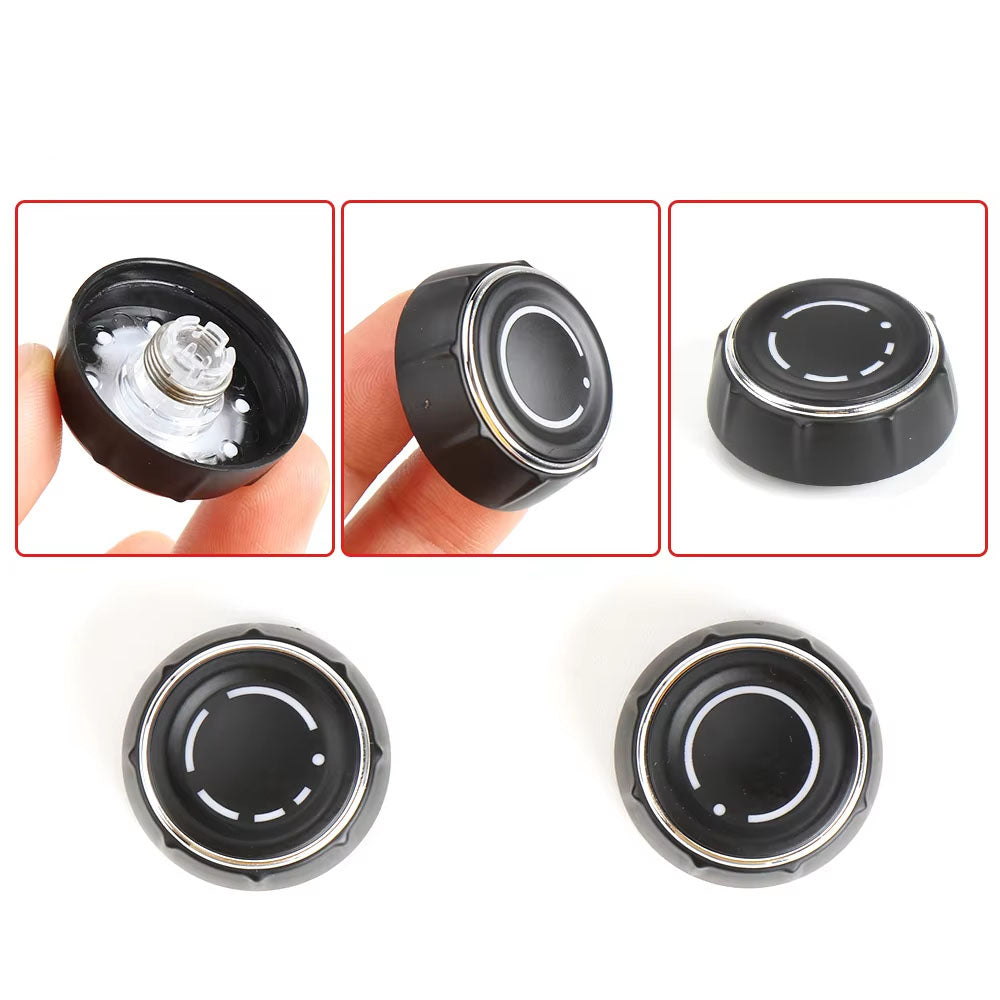 Audio Volume Radio Knob Cover CD Multi-Media Control Switch Button For Porsche Cayenne 7P5 Panamera 970 Macan 95B 95B9195