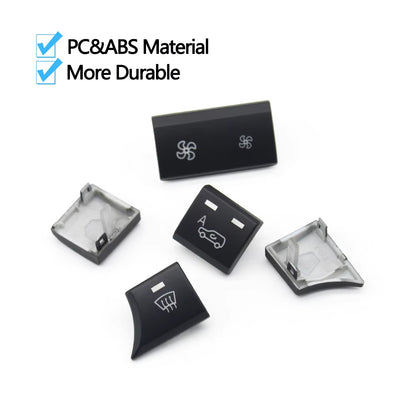 8/9PCS Car Air Conditioning AC Button Multimedia CD Player Switch Digital Control Buttons For BMW X5 X6 E70 E71 E72 2007-2013