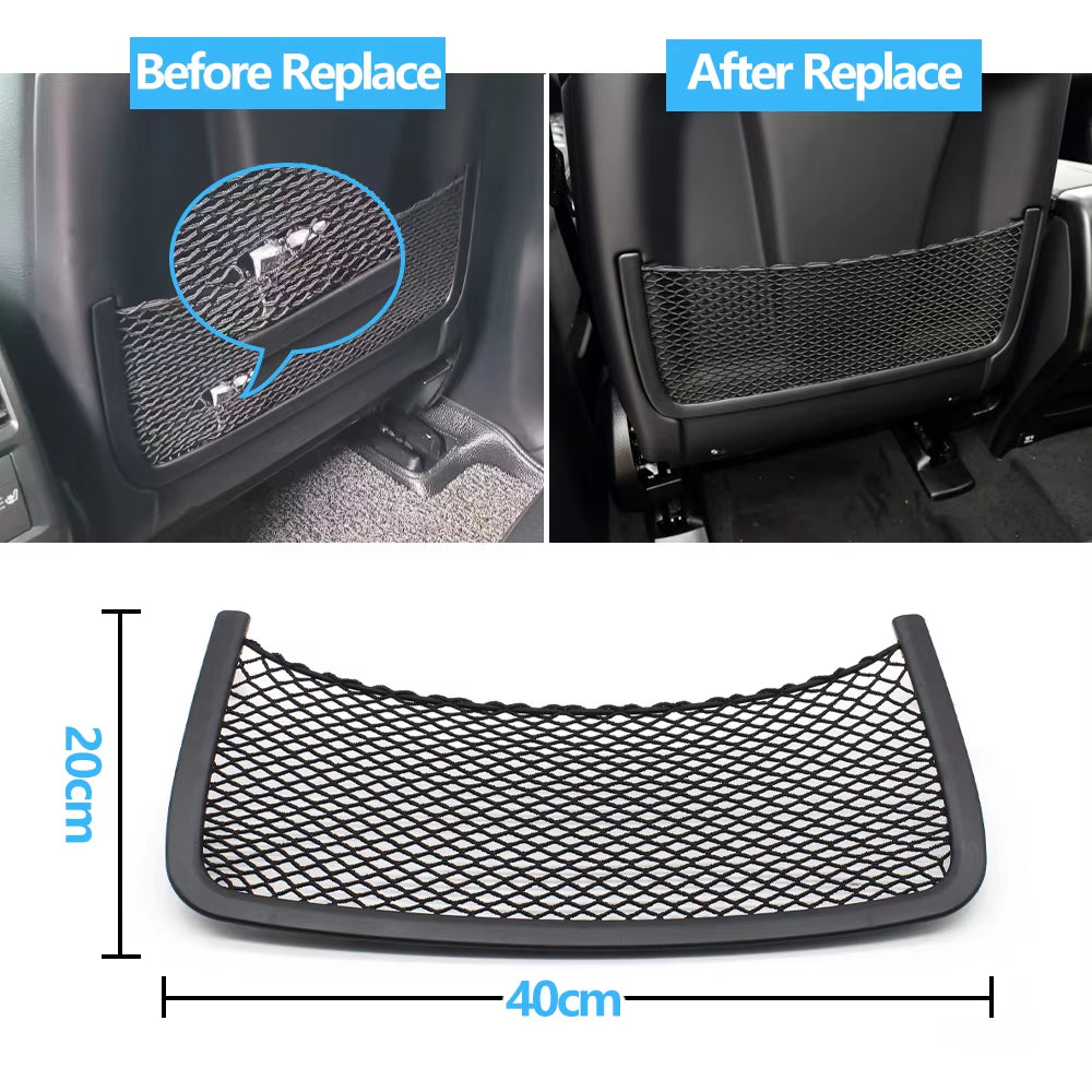 Car Front Left Right Seatback Pocket Panel Cover Trim For Mercedes BENZ ML GL GLS GLE R Class W164 W166 W251 1669100003