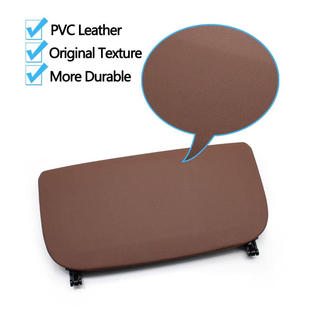 Car Left Right Seat Backrest Leather Pocket Cover For BMW 5 GT X5 X6 7 Series F10 F11 F07 F01 F02 F15 F16 730 735 740 2013-2020