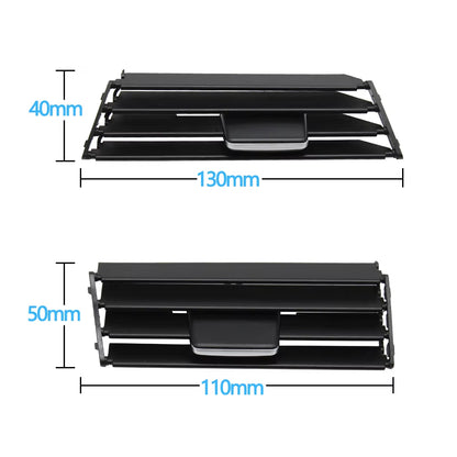 Car Front Dashboard Air Conditioning AC Vent Outlet Grille Repair Kit For BMW 3 Series E90 E91 E92 E93 318i 320i 325i 2005-2012