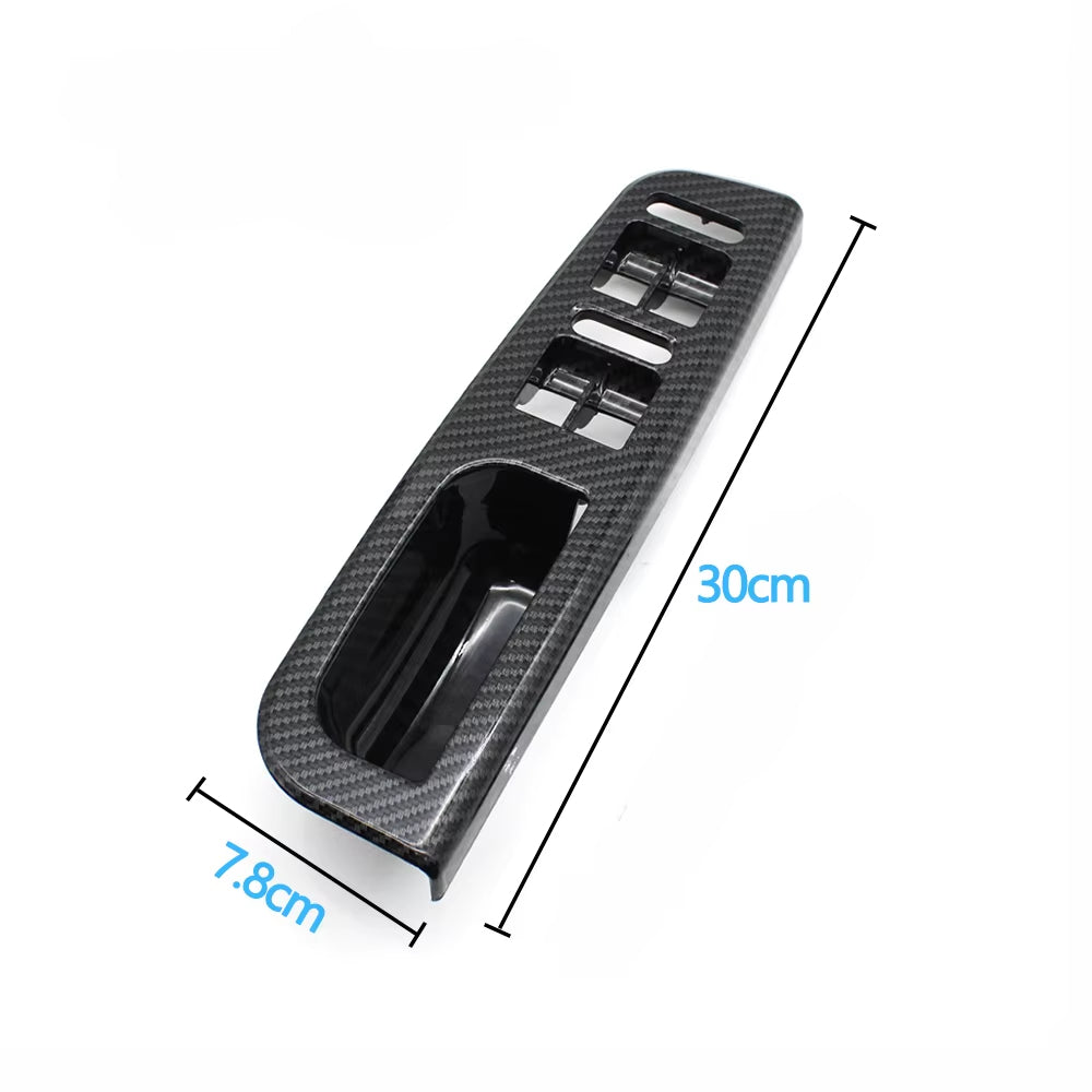 Carbon Fiber LHD Car Front Rear Left Right Door Pull Grab Handle For VW Bora Golf 4 MK4 Jetta 1999 2000 2001 2002 2003 2004