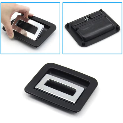 Car Rear Trunk Luggage Tail Cover Mat Floor Carpet Handle Latch Button For Porsche Cayenne 7P5 2011-2016 95855111500,95855111500