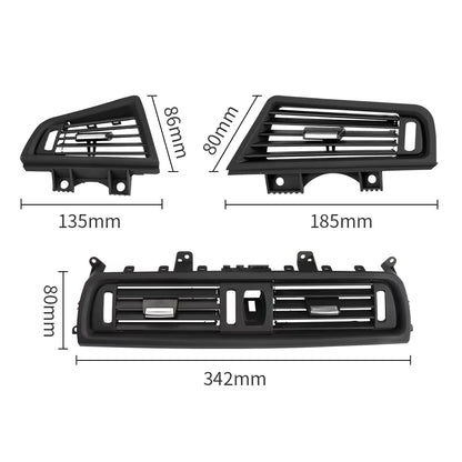 LHD RHD Air Conditioning Original Black AC Vent Outlet Grille Panel For BMW F10 F11 520i 523i 525i 528i 535i