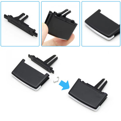 1/2/4PCS Car Air Vent Middle Left Right AC Vent Grille Paddle Clip Slider For Mercedes Benz E Class Cabriolet Coupe W207 E350