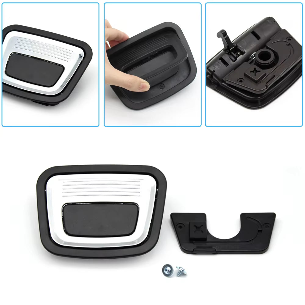 Car Rear Trunk Mat Carpet Handle For Mercedes Benz ML GL GLE GLS Class W166 W292 ML300 GL450 GLE320