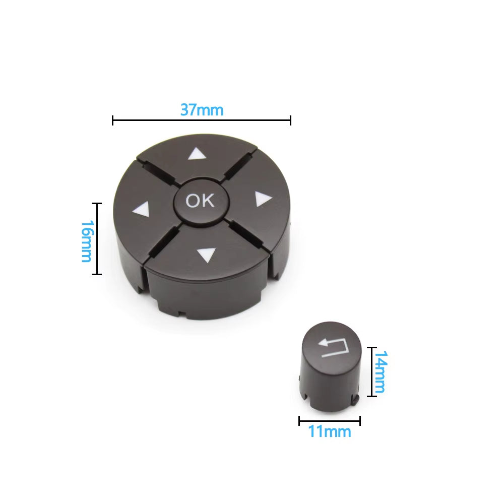Car Multi-function Steering Wheel Control Buttons Cover For Benz C GLK E Class W204 X204 W207 W212 C180 C200 C250 C260 C300 C350