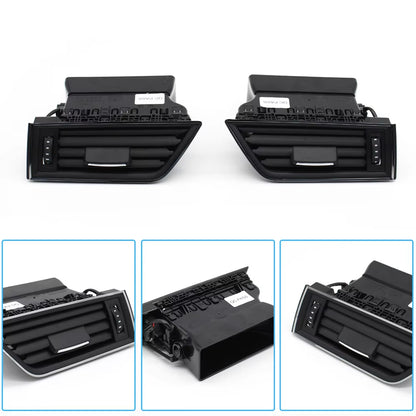 Car Front Dashboard Chrome Air Vent AC Vent Grille Assembly For Skoda Superb III 2016 2017 2018 2019 2020 2021 2022 2023 2024
