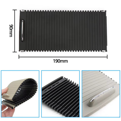Interior Car Water Cup Holder Roller Blinds Cover For Mercedes Benz W204 C180 C200 C220 C250 C300 W212 E W207 E200 E260 E300