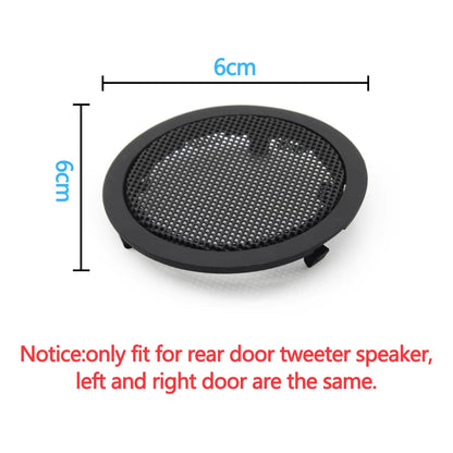 Interior Rear Door Tweeter Loud Speaker Cover Replacement For BMW X5 X6 E70 E71 E72 2007-2013 5 GT F07 2010-2017