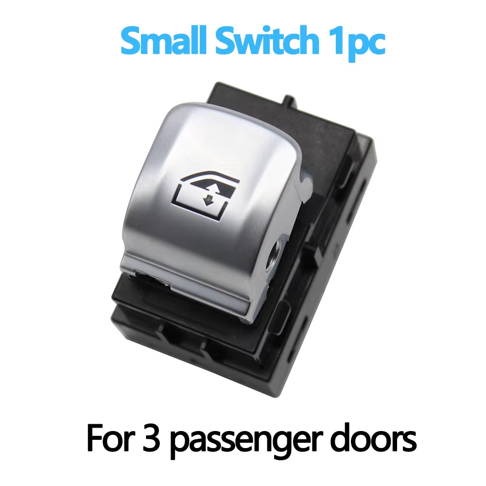 LHD RHD Electrical Power Chrome Window Lifting Switch Control Regulator Button For BMW X3 X4 X5 5 6 Series G30 G31 G01 G02