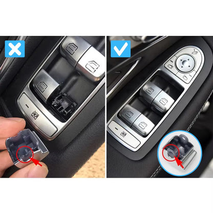 W205 Car Master Window Switch Repair Button Cover Passenger Door Control Switch Key Cap For Mercedes Benz W253 W213 W293 W222