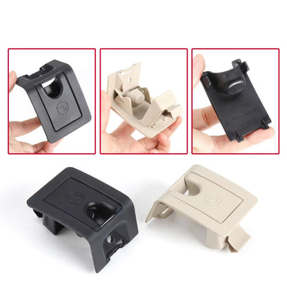Car Rear Child Seat Anchor Slot Trim Cover Button Black Isofix For Toyota Camry 2017 - 2024 Daihatsu Altis Avalon 2019 - 2022