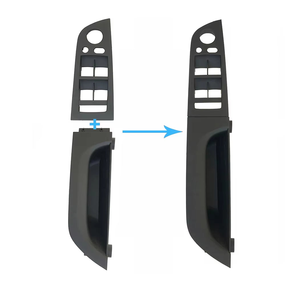 RHD Right Hand Driver Side Interior Window Switch Panel Door Handle Replacement For BMW 3 Series E90 E91 316 318 320 325 328i
