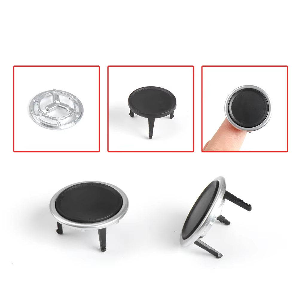 A/C Knob Button Rear Air Conditioning Panel Switch Car Rear Air Conditioning Control Panel Knob Cover 7N0907049C for VW Sharan