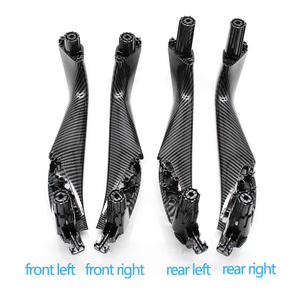 4pcs Set Car Front Rear Left Right Door Handle Inside Cover Trim For BMW 5 Series G30 G31 G38 F90 2017 2018 2019 2020 2021