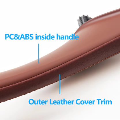 LHD 7pcs Interior Door Armrest Panel Pull Handle With Leather Outer Cover for BMW 5 Series F10 F11 F18 520 523 525 528 530 535