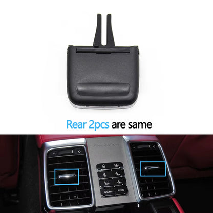 Car Front Rear Air Conditioning AC Air Vent Outlet Tab Clip Repair Kit For Porsche Panamera 2010-2016