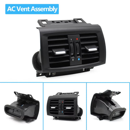 Car Rear AC Fresh Air Conditioning Vent Grille Cover Outlet Assembly Or Panel For BMW X3 X4 F25 F26 2011-2018 64229200888