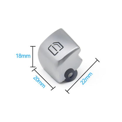 W205 Car Master Window Switch Repair Button Cover Passenger Door Control Switch Key Cap For Mercedes Benz W253 W213 W293 W222
