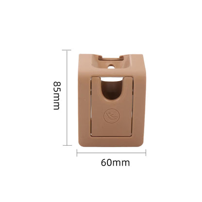 Rear Seat Hook ISOFIX Cover For Lexus ES UX Child Restraint Cover 7373106010C0 Car Rear Seat Hook Buckle Black Brown