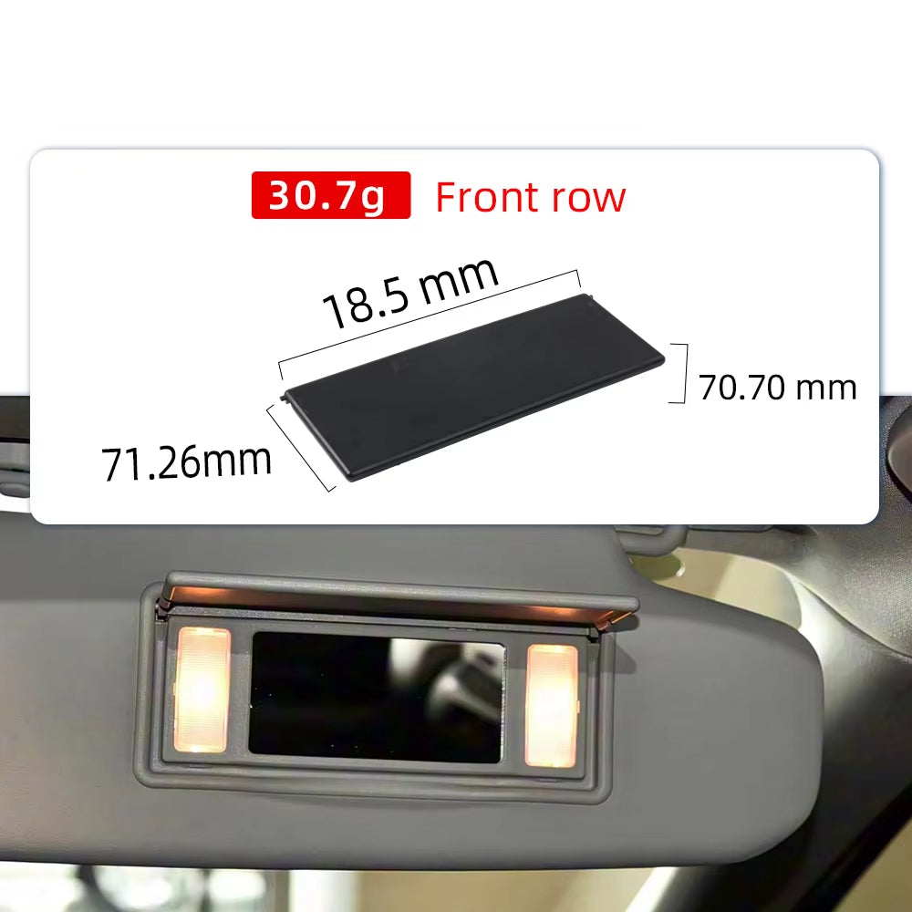 Single Camera Interior Rearview Mirror Makeup Mirror Sun Visor Car Sunshade for Volvo V40 S60 Auto Interior Accessories Kit