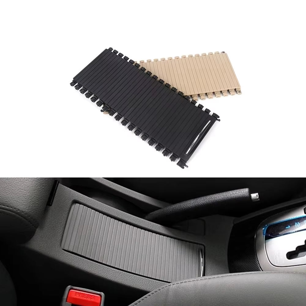 Car Inner Centre Console Sliding Shutters Cup Holder Roller Blind Cover For Buick Excelle 2004-2012 Car Water Cup Holder Storage