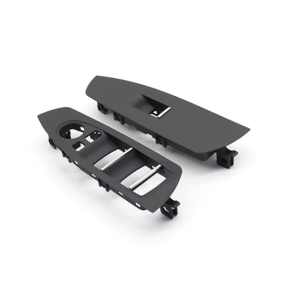 LHD Car Front Door Window Control Switch Outer Frame Panel Trim Cover For BMW 7 Series F01 F02 730 735 740 745 750 760