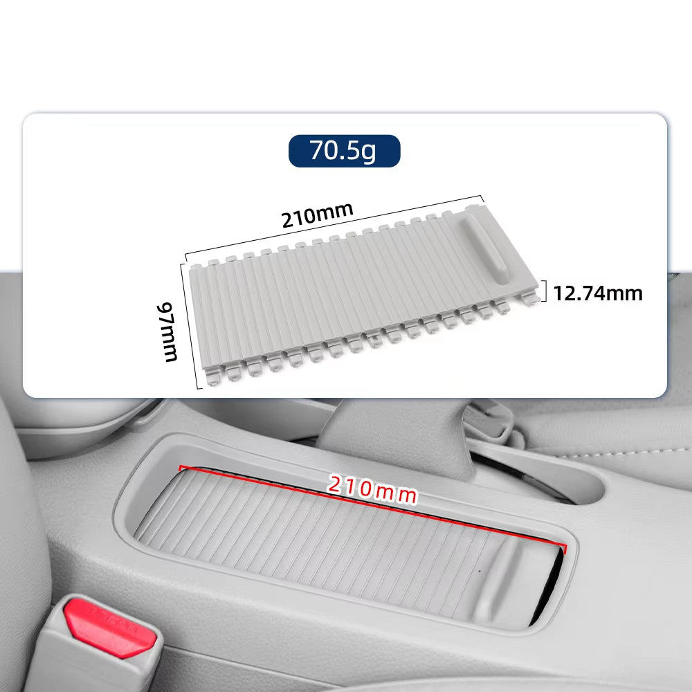 Car Center Console Cup Holder Curtain for Nissan Sylphy 2012-2017 OEM 96965-3RA0B-1 96965-3RA0B-2