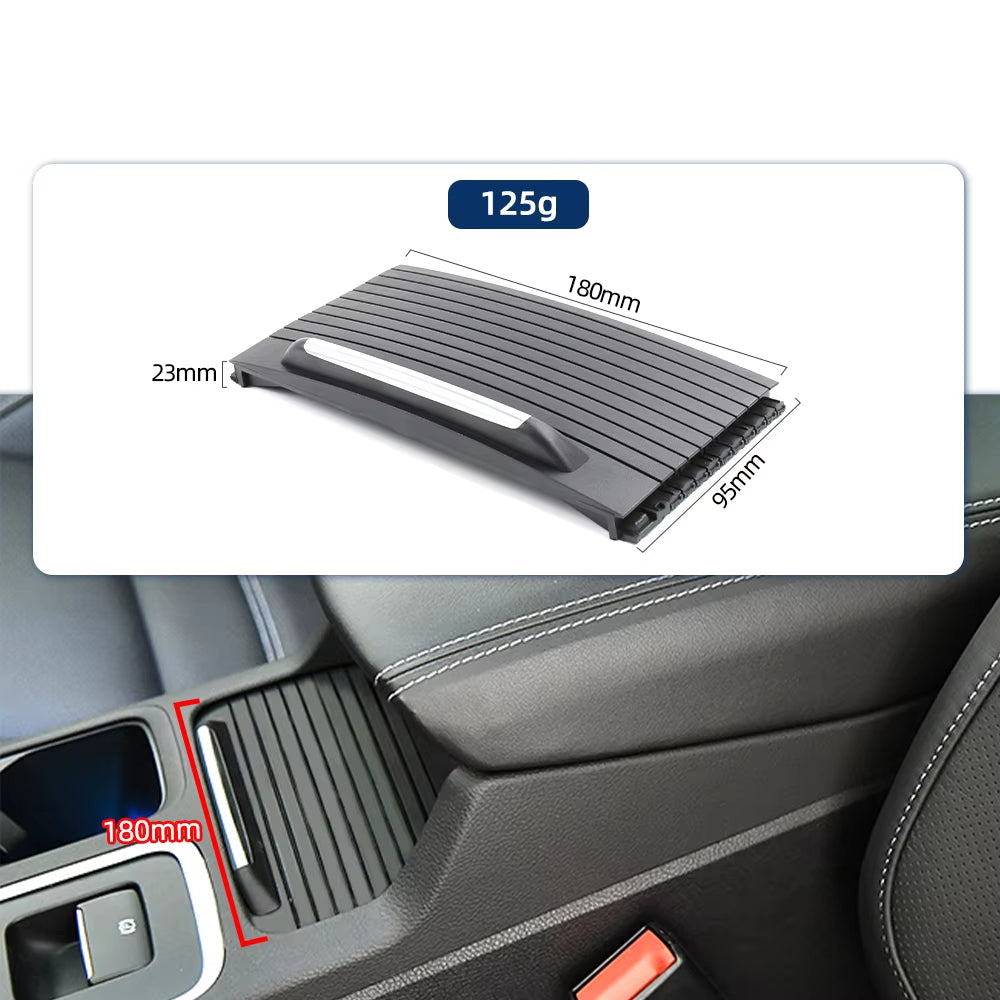 GV4BS045P04AK3JA6 Storage Box Sliding Shutter Cup Holder Roller Blind Cover for Ford Focus KUGA Escape