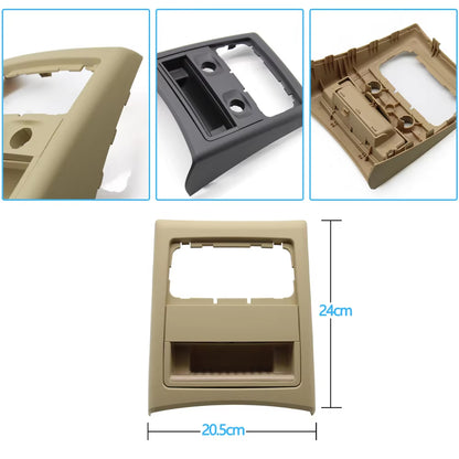 Upgraded Rear Air Conditioning AC Vent Grille Outer Frame Ashtray Cover Trim Replacement For BMW 3 Series E90 E91 2005-2012