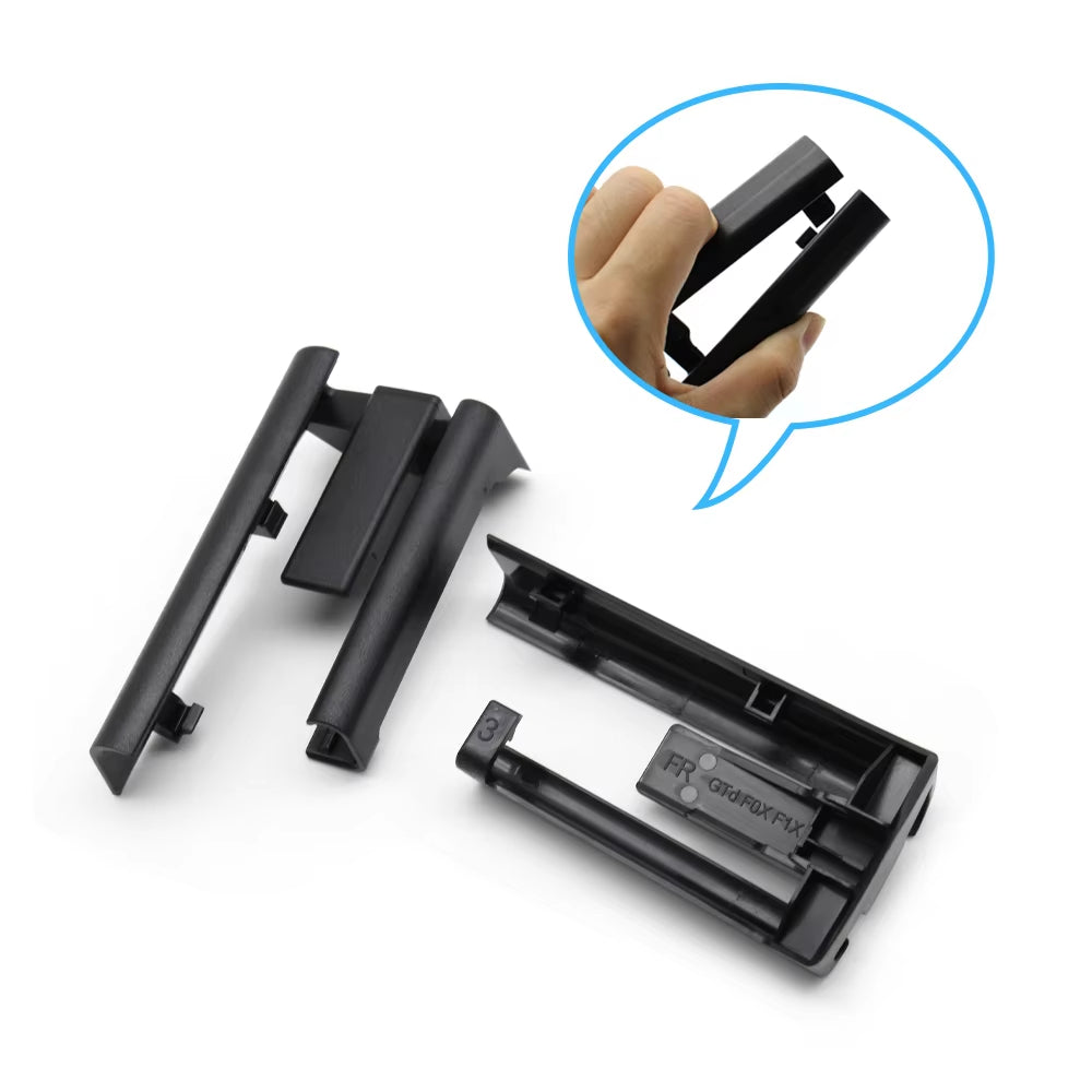 4pcs Set Car Seat Sliding Track Bonnet Rail Trim Cover For BMW 5 7 Series F10 F11 F01 F02 520 523 525 528 530 730 740 750 760
