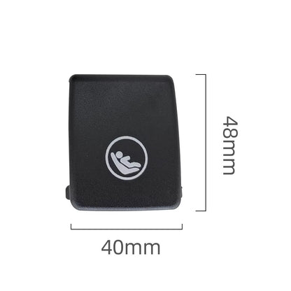 For Volvo S60 S90 Car Rear Child Seat Fixing ISOFix Cover Hook ISOFIX Cover Child Restraint Switch For Volvo V60 V90 XC40 XC60