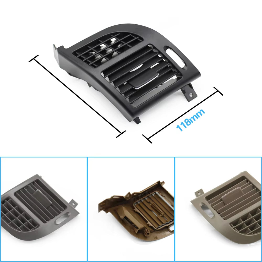 Front Dashboard Air Conditioning AC Vent Grille Panel Cover For Mercedes Benz E Class W211 2003-2008 E200 E230 E260 E2800 E350
