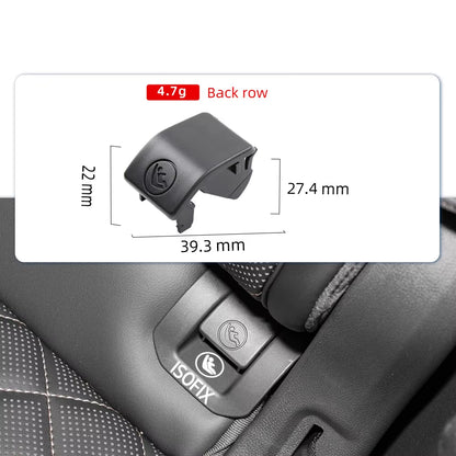 For Audi Q3L 2019-2024 Car Rear Child Seat Anchor Safety ISOFix Cover Trim Child Restraint Seat Cover 83A8871874PK