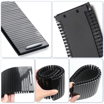 T2H3071 For Jarguar Land Rover Water Cup Holder Cover Curtain Sliding Roller Blind Shutter 2016-2019XF 2018-2019XE