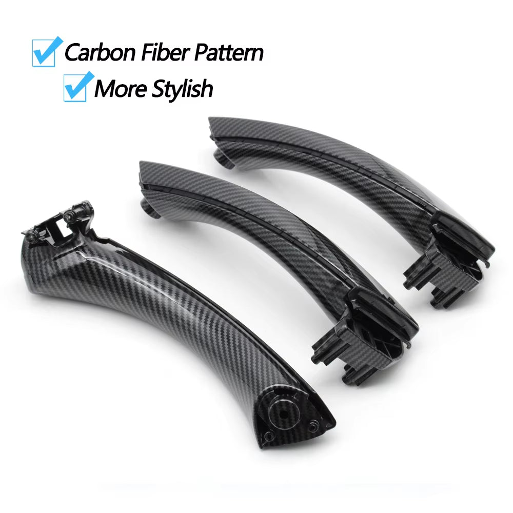6PCS Set LHD RHD Front Rear Left Right Interior Passenger Door Pull Handle For BMW 3 Series E90 E91 316i 318i 320 325 328i