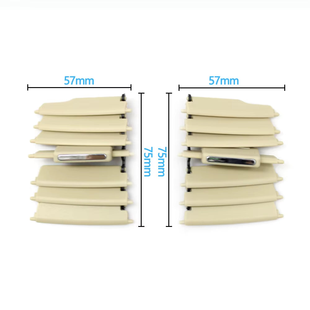 Car Rear AC Vent Air Vent Outlet Grille Slide Clip Repair Kit For Mercedes Benz A CLA GLA B Class W176 W117 W156 W246 2013-2018