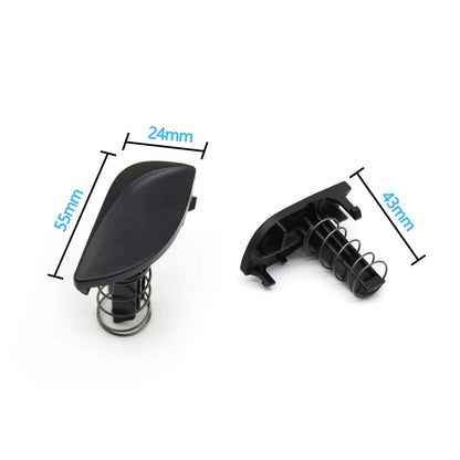 Car Front Seat Headrest Button Adjustment Switch Spring Cover For BMW 5 7 5GT X5 X6 Series F10 F11 F01 F02 F07 E70 E71 E72